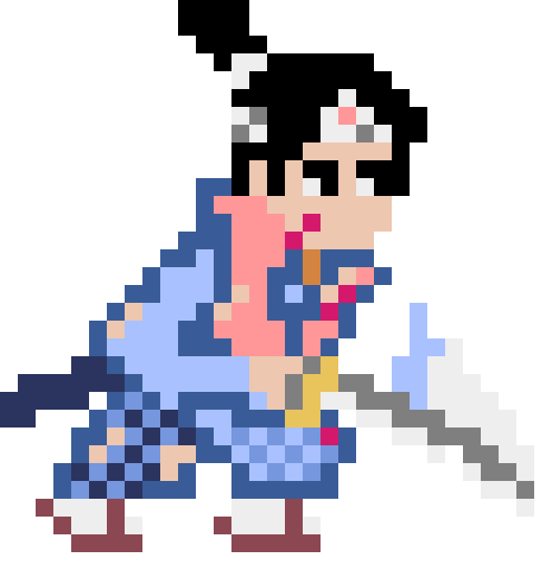 刀を構える桃太郎